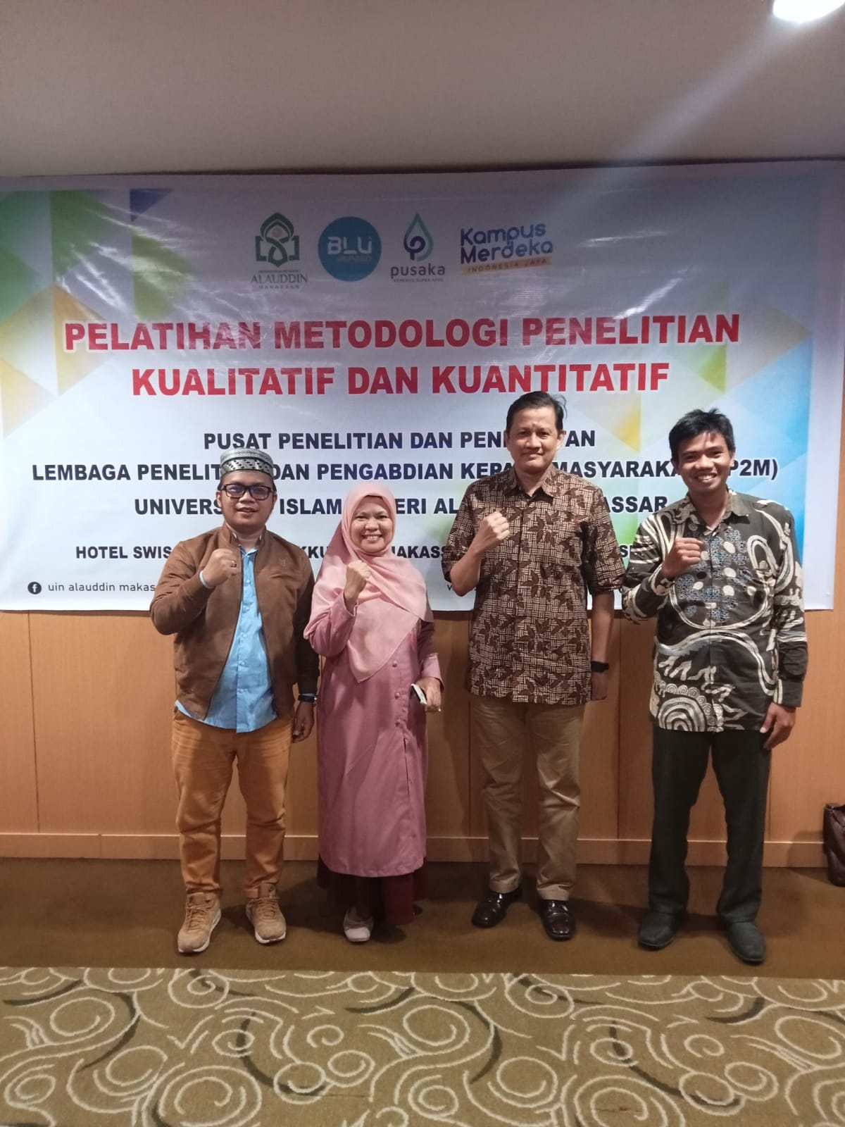 Dosen FUF UIN Alauddin Makassar Tingkatkan Kapasitas Melalui Pelatihan Metodologi Penelitian